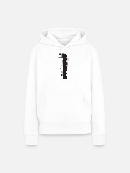 1 - Frauen Premium Bio Hoodie - Weiß
