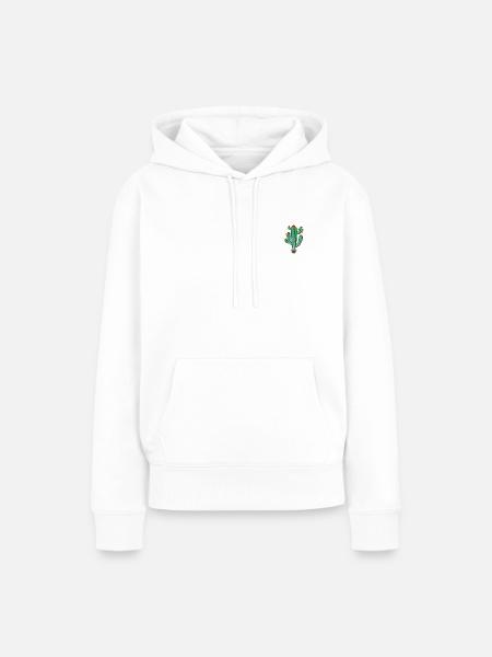Cactus 1 - Women’s Premium Organic Hoodie - white