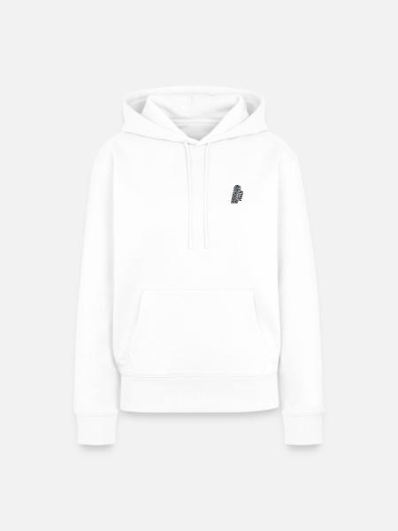 Italy - Frauen Premium Bio Hoodie - Weiß
