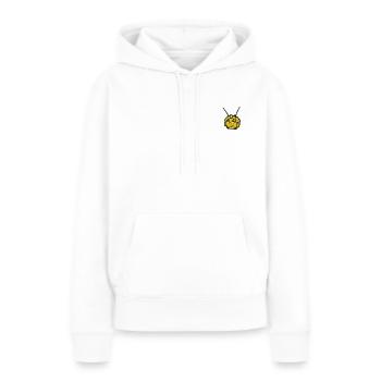 Biene Maja Portrait Stick - Frauen Premium Bio Hoodie - Weiß - Vorne - Julia (174cm)