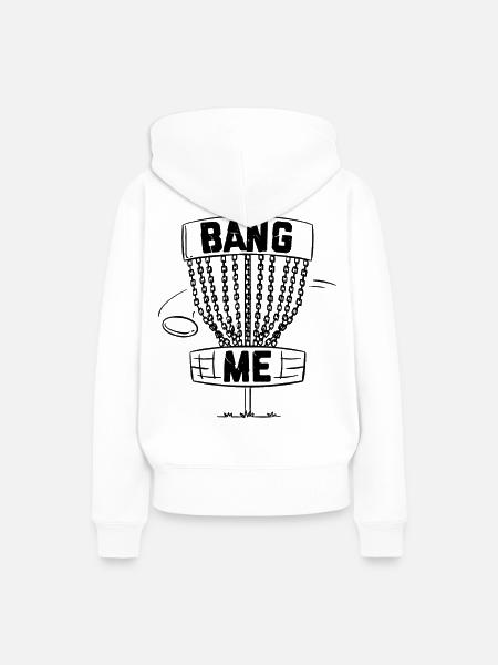 Disc Golf - Frauen Premium Bio Hoodie - Weiß
