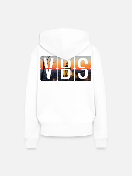 Flughafen Brescia VBS - Frauen Premium Bio Hoodie - Weiß