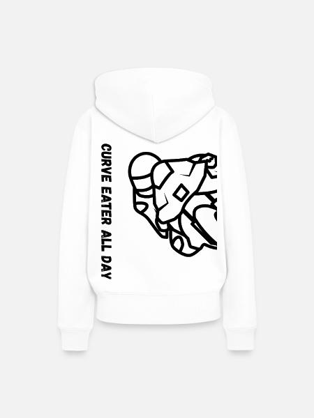 Motorrad Hemd - Frauen Premium Bio Hoodie - Weiß