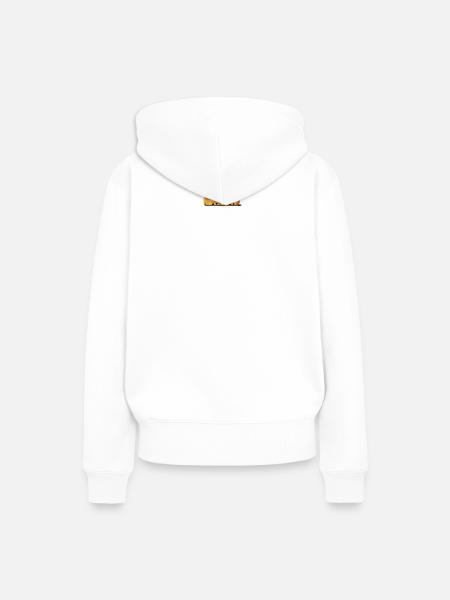 Mixtape Retro Kassette - Frauen Premium Bio Hoodie - Weiß