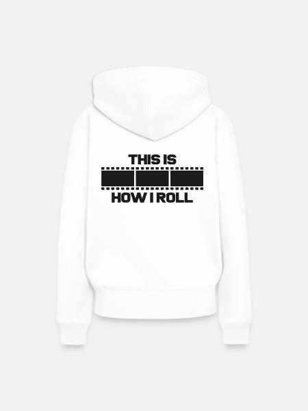Fotografie - Frauen Premium Bio Hoodie - Weiß
