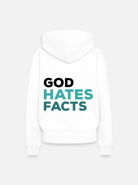 Atheismus - Frauen Premium Bio Hoodie - Weiß