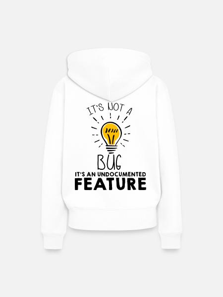 Programmierer - Frauen Premium Bio Hoodie - Weiß
