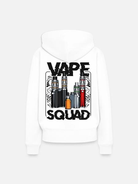 Vape - Frauen Premium Bio Hoodie - Weiß
