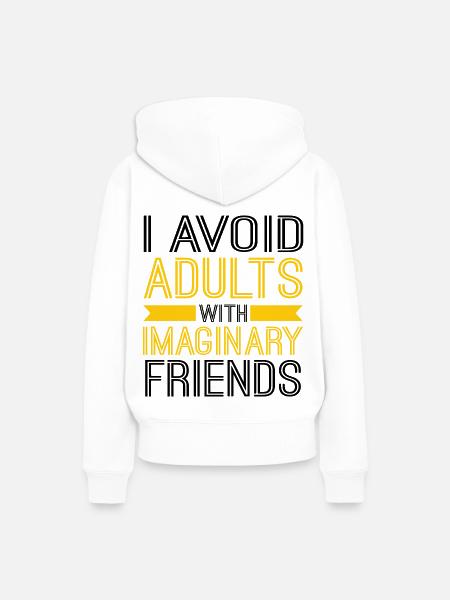Anti Religion - Frauen Premium Bio Hoodie - Weiß