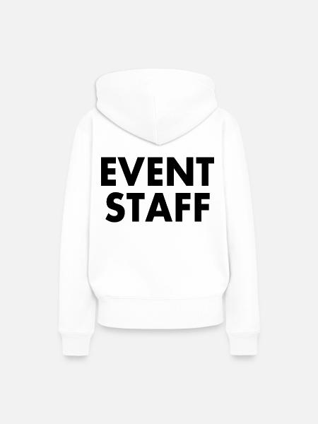 Event staff - Frauen Premium Bio Hoodie - Weiß