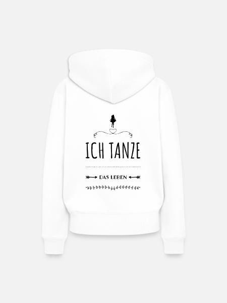 Tanzen Tänzer Tänzerin Tanzstil Geschenkidee - Frauen Premium Bio Hoodie - Weiß