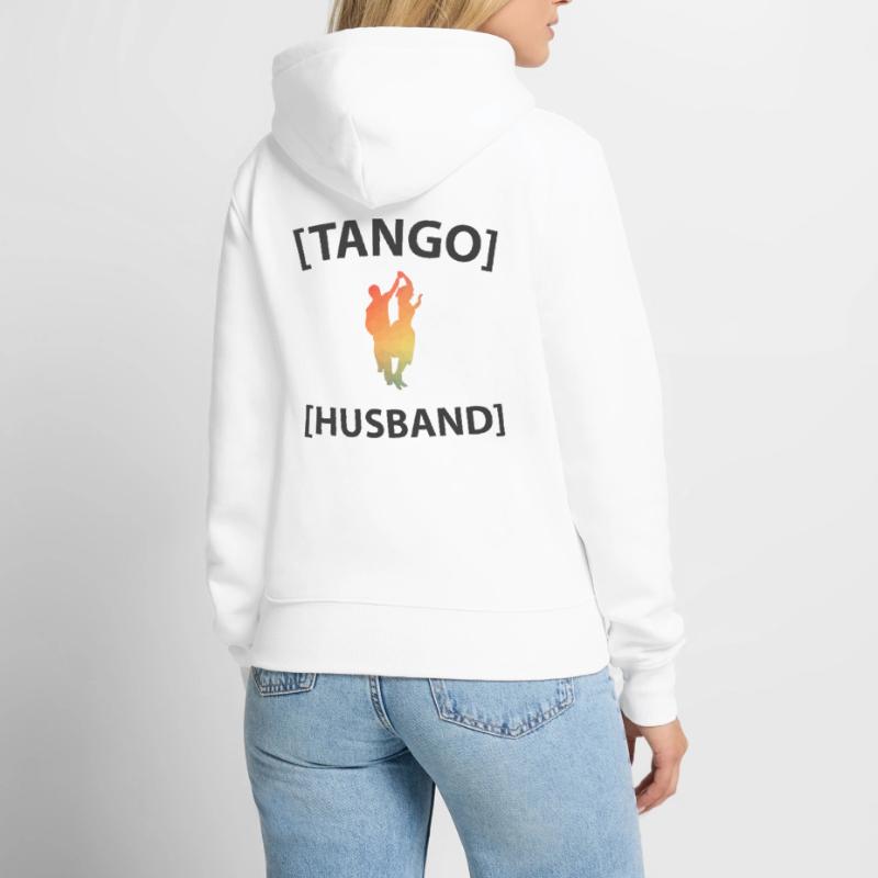 Tango Ehemann Frauen Premium Bio Hoodie