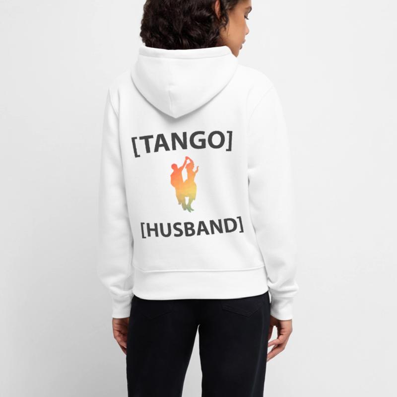 Tango Ehemann Frauen Premium Bio Hoodie