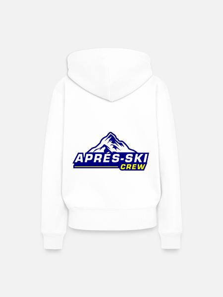 Apres Ski Crew - Frauen Premium Bio Hoodie - Weiß