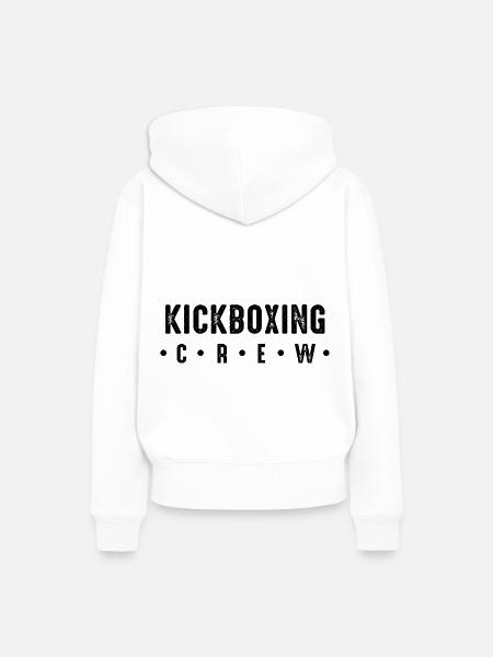 Kickboxing Crew - Frauen Premium Bio Hoodie - Weiß