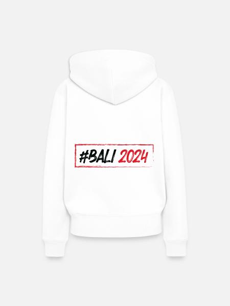 Bali 2024 - Frauen Premium Bio Hoodie - Weiß