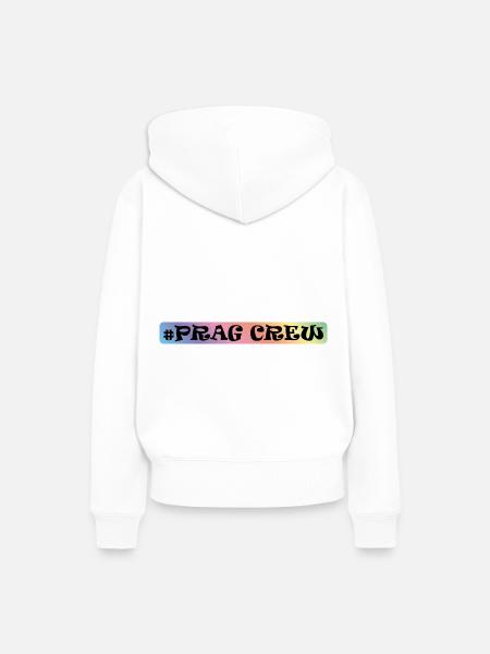 Prag Crew - Frauen Premium Bio Hoodie - Weiß
