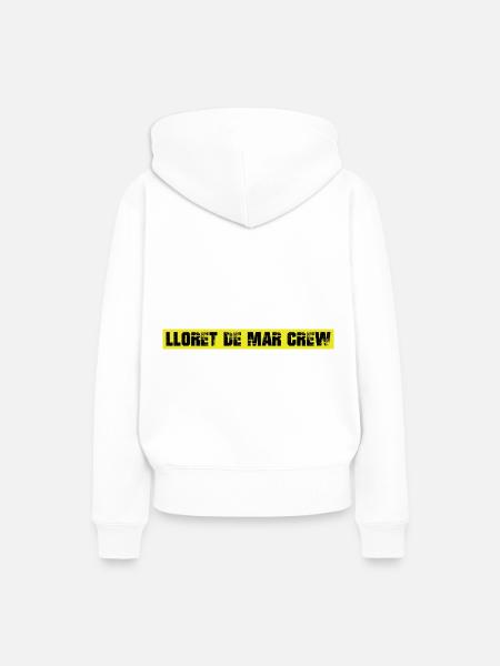 Lloret De Mar Crew - Frauen Premium Bio Hoodie - Weiß