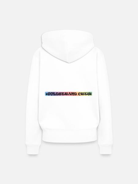 Goldstrand Crew - Frauen Premium Bio Hoodie - Weiß