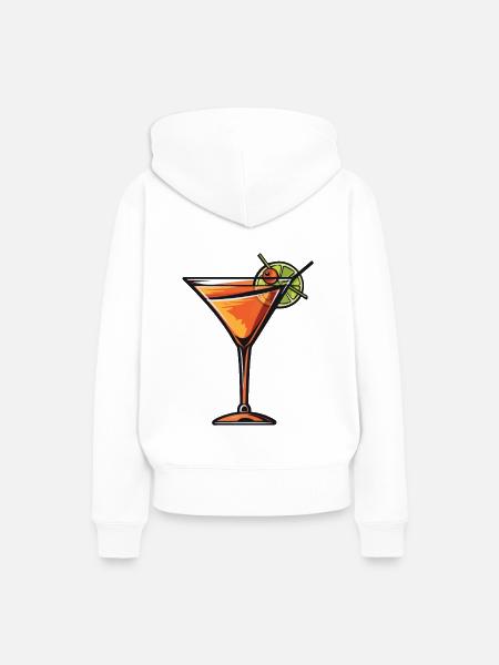 Limonade Drink - Frauen Premium Bio Hoodie - Weiß