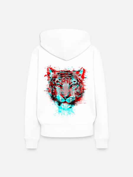 Mushin Ire Channel Remix - Frauen Premium Bio Hoodie - Weiß