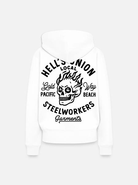 Die Vereinigung der Hölle - Frauen Premium Bio Hoodie - Weiß