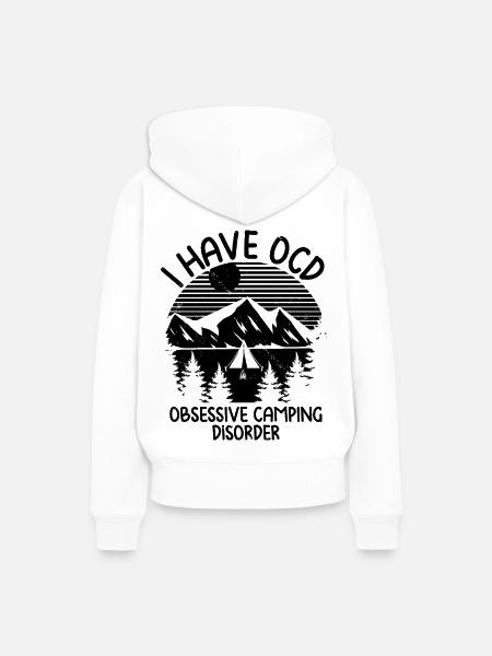 Camper - Frauen Premium Bio Hoodie - Weiß