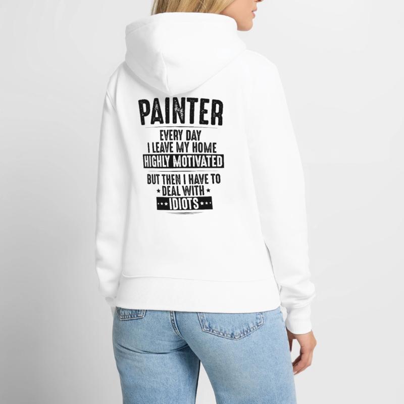 Painter and Painter Painter Painter Master Women’s Premium Organic Hoodie