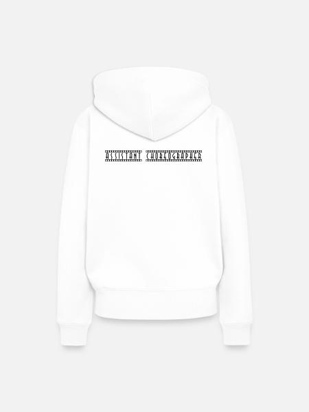 Assistant_Choreographer - Frauen Premium Bio Hoodie - Weiß