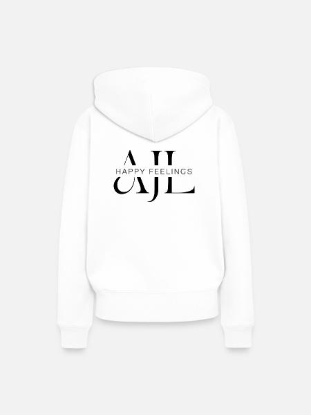 Final AJL - Frauen Premium Bio Hoodie - Weiß