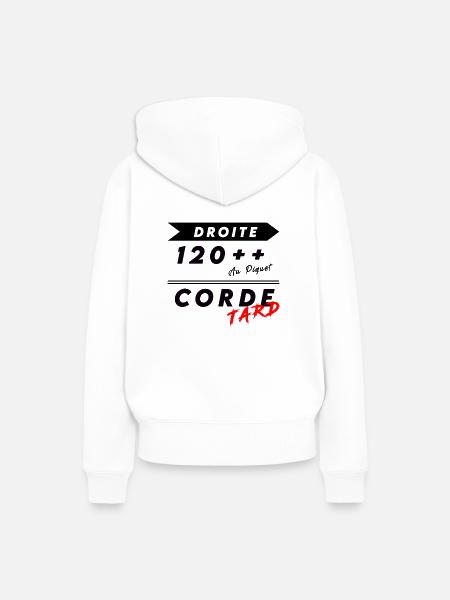 Rallye-Ratings - Frauen Premium Bio Hoodie - Weiß