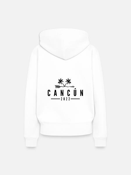 Cancun 2022 - Frauen Premium Bio Hoodie - Weiß