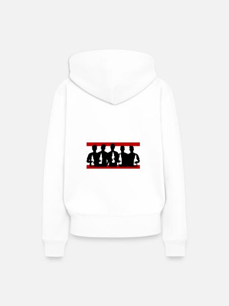 Junggesellenabschied Gruppe Jga - Frauen Premium Bio Hoodie - Weiß