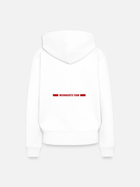 Weihnachts Team Weihnachten - Frauen Premium Bio Hoodie - Weiß