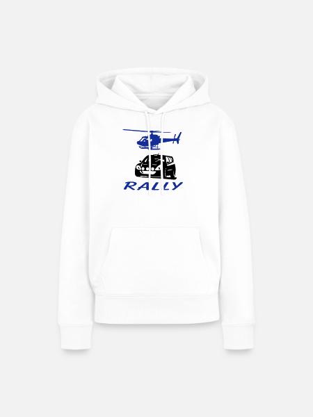 Rally - Frauen Premium Bio Hoodie - Weiß