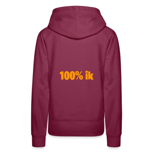 100% ik - Vrouwen Premium hoodie