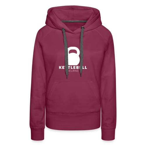 Kettlebell Deurne Wit Logo - Vrouwen Premium hoodie