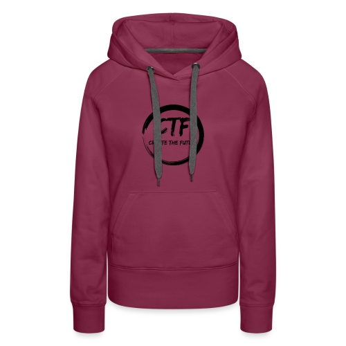 CTF BLACK/BLACK - Vrouwen Premium hoodie