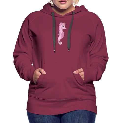 Seepferdeinhorn rosa - Frauen Premium Hoodie