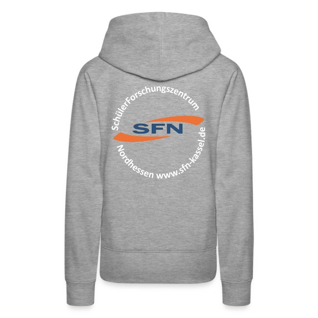 SFN Logo mit rundem Text in weiß