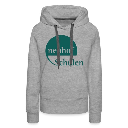 Logo neuhof Schulen - Frauen Premium Hoodie