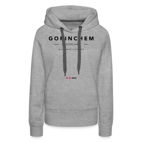 Gorinchem coördinaten - Vrouwen Premium hoodie