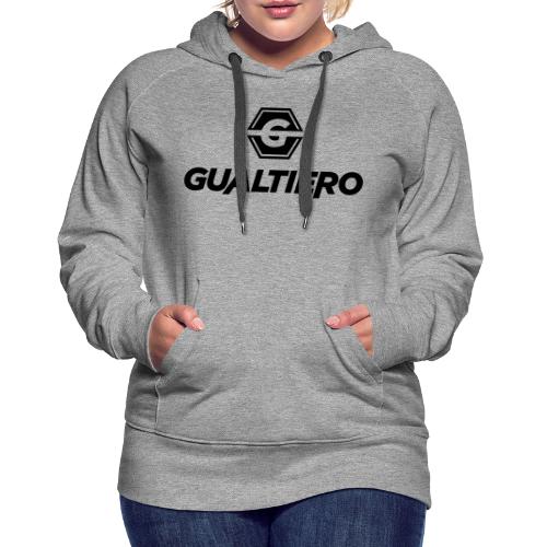 GUALTIERO LOGO WHITE - Vrouwen Premium hoodie
