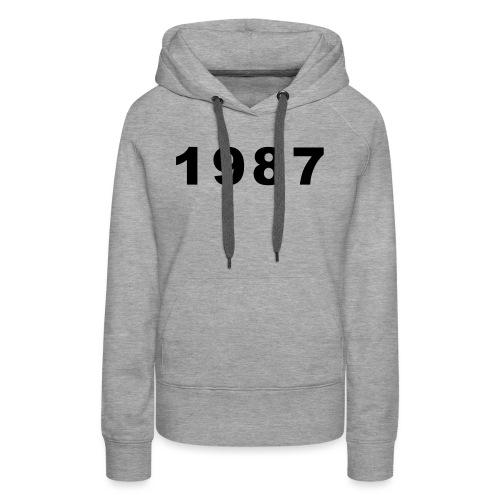 1987 - Vrouwen Premium hoodie