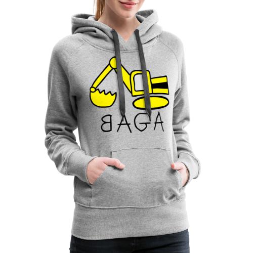 Bagger (BAGA) - Frauen Premium Hoodie