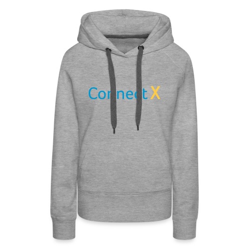 CXlogoC - Sweat-shirt à capuche Premium pour femmes