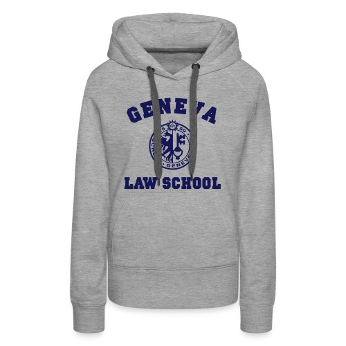 Geneva Law School - Sweat-shirt à capuche Premium pour femmes