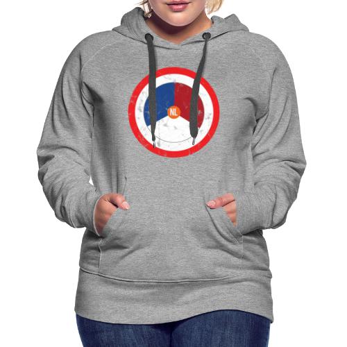 NL washed logo - Vrouwen Premium hoodie
