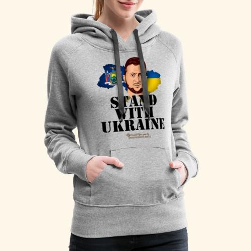 Ukraine Staat New York Selenskyj - Frauen Premium Hoodie