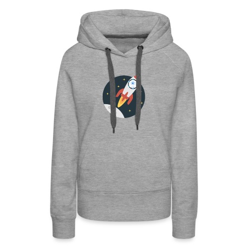 KIN Crypto To the moon and beond! - Women's Premium Hoodie